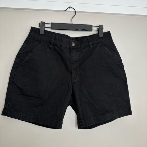 Chubbies Men's Black Shorts 7" Inseam Casual Everyday Flat Front Size 30 - Picture 1 of 5